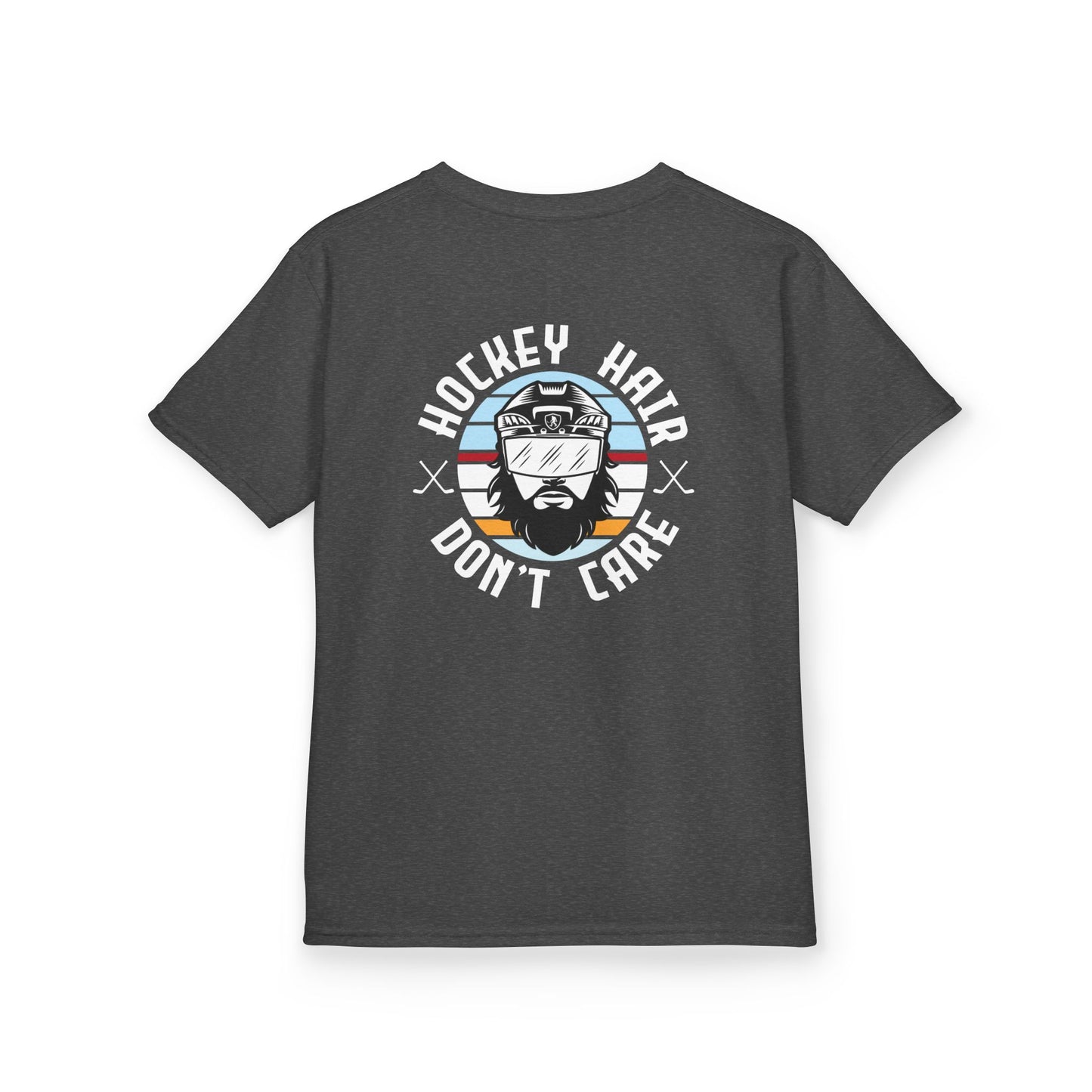 Kids Hockey Hair Tee