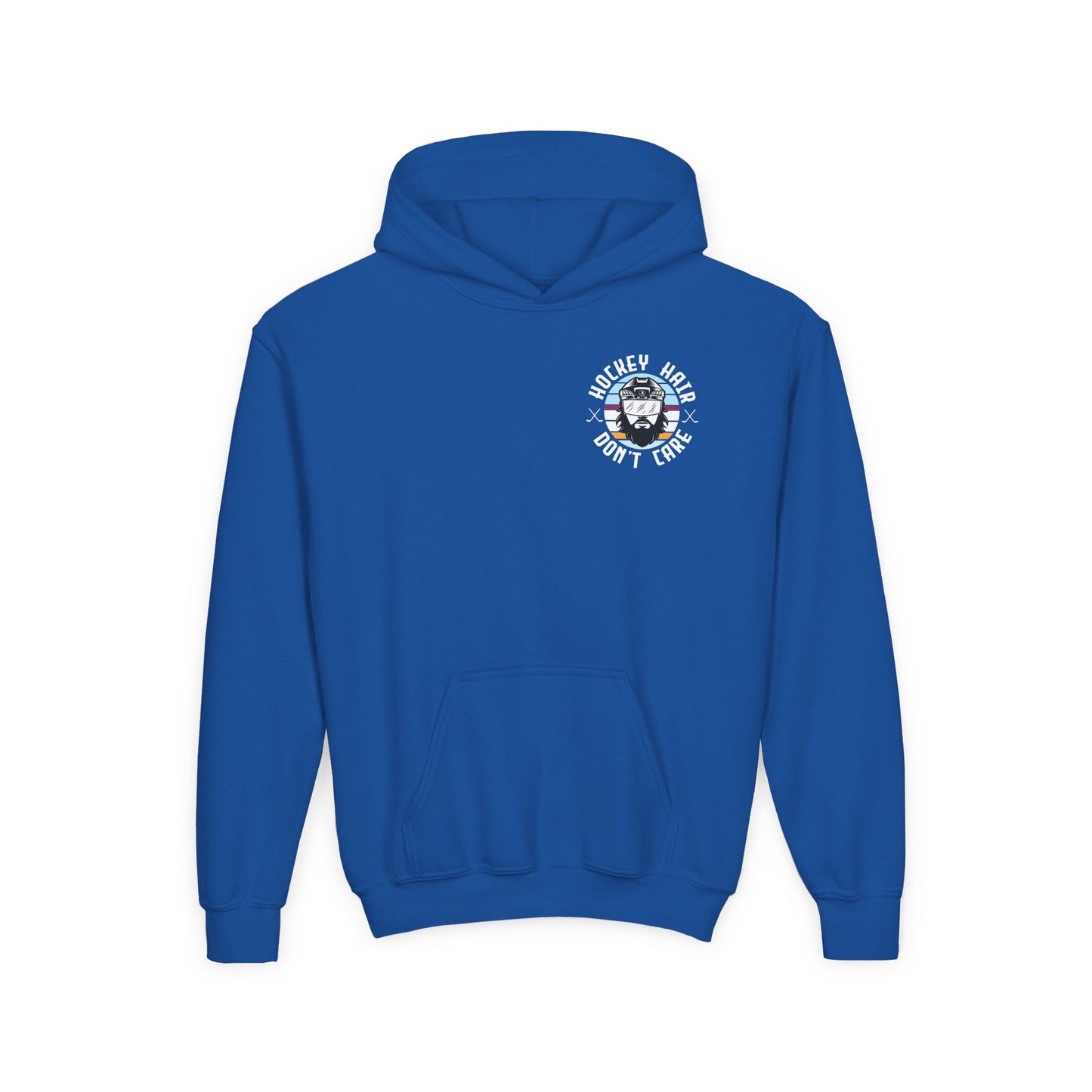 Kids Hockey Hair Hoodie