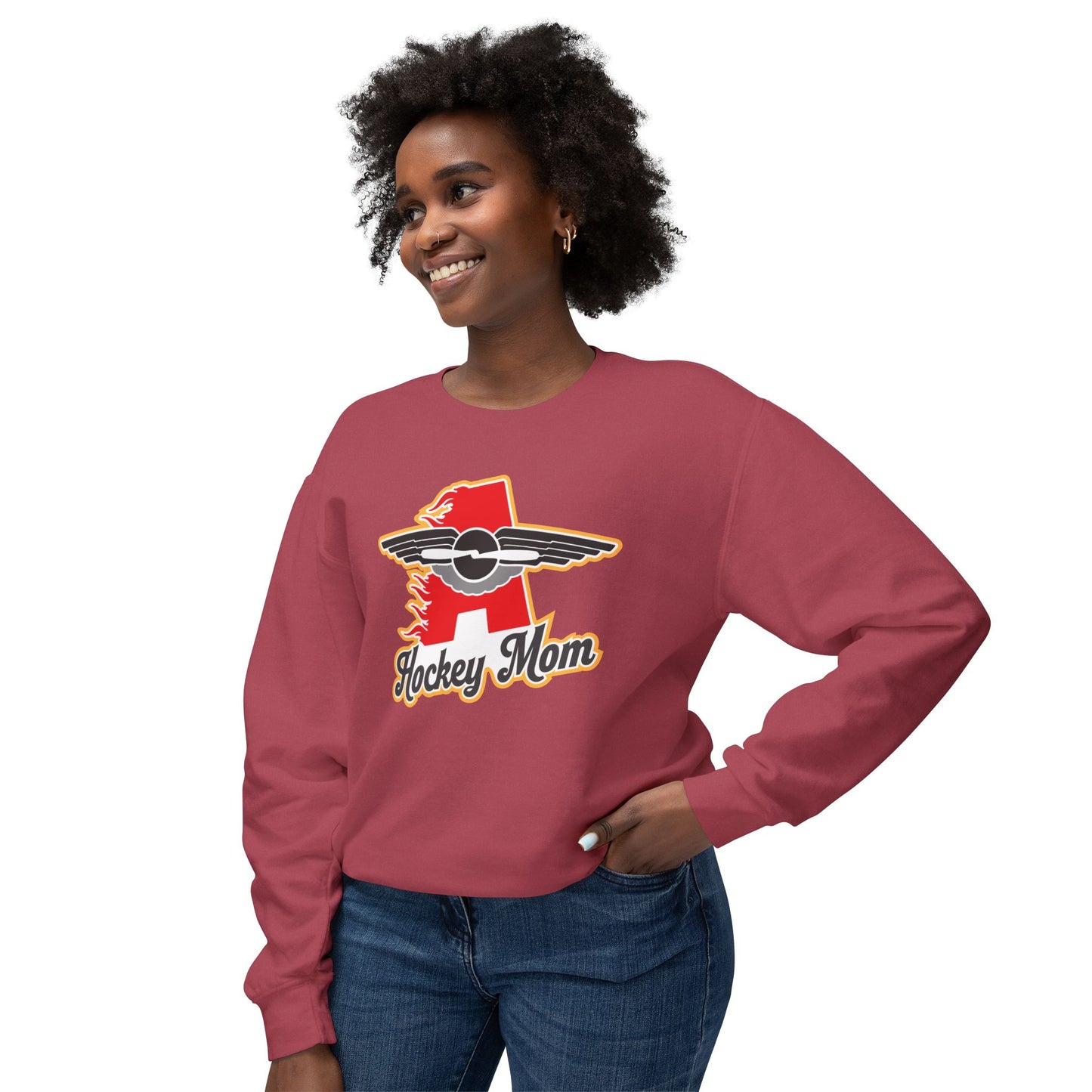 Aviator Hockey Mom Crew - Premium Comfort Colors