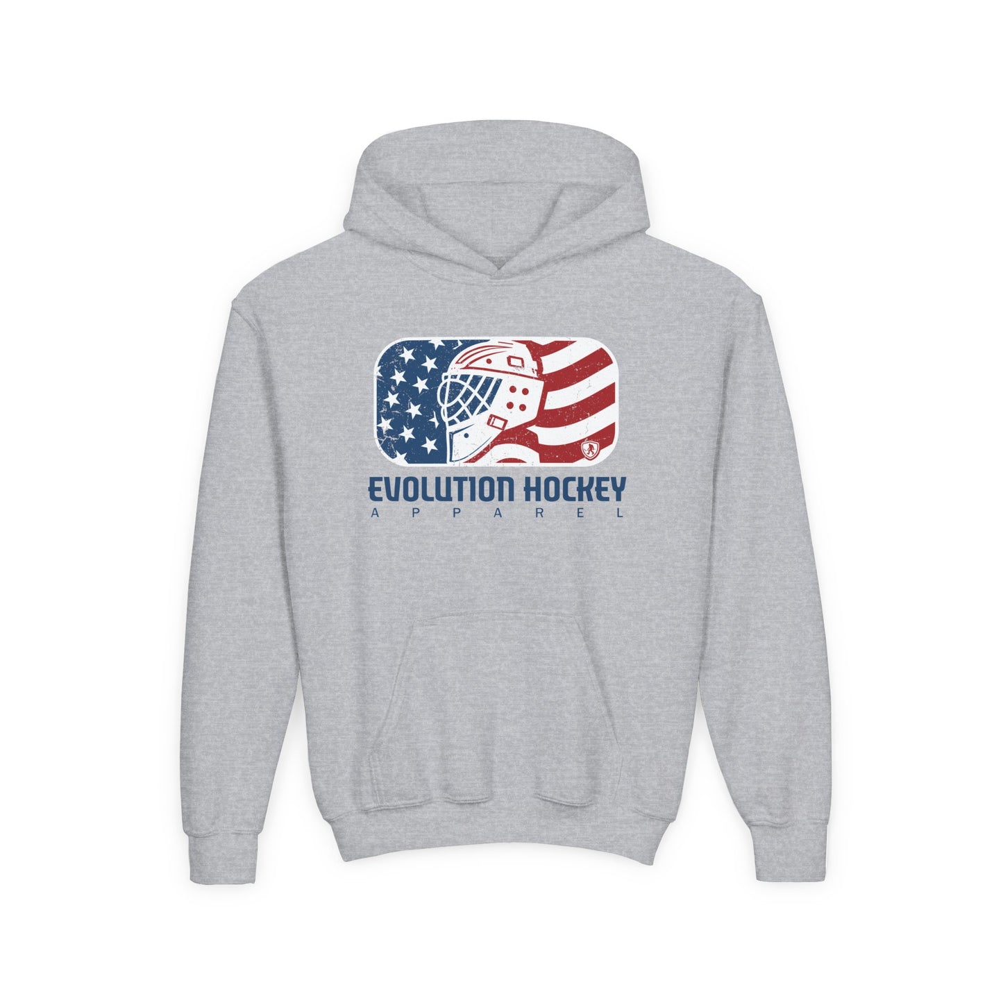 Kids USA Flag Goalie Helmet Hoodie