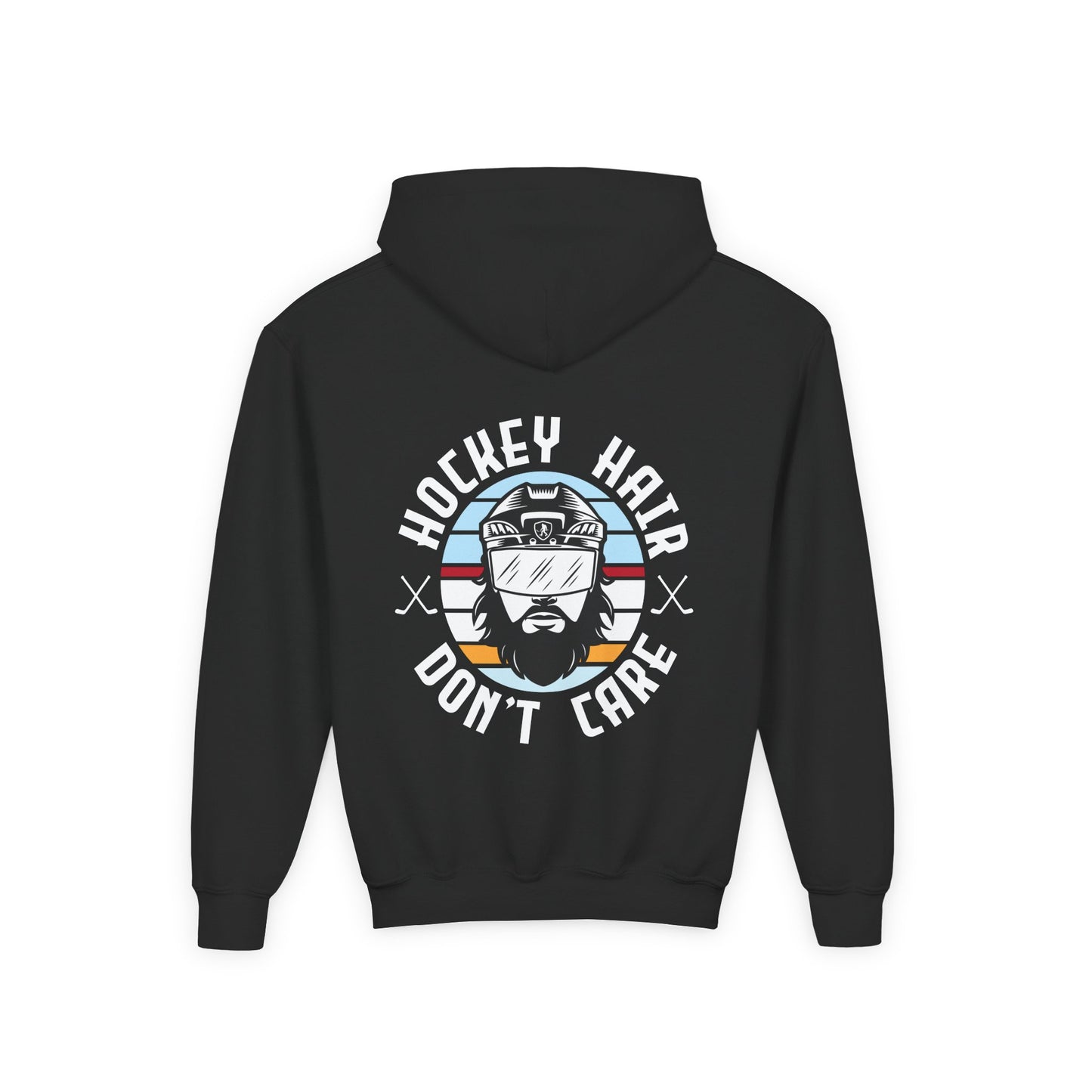 Kids Hockey Hair Hoodie