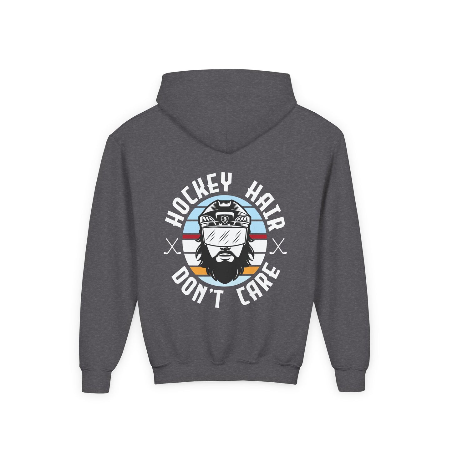 Kids Hockey Hair Hoodie