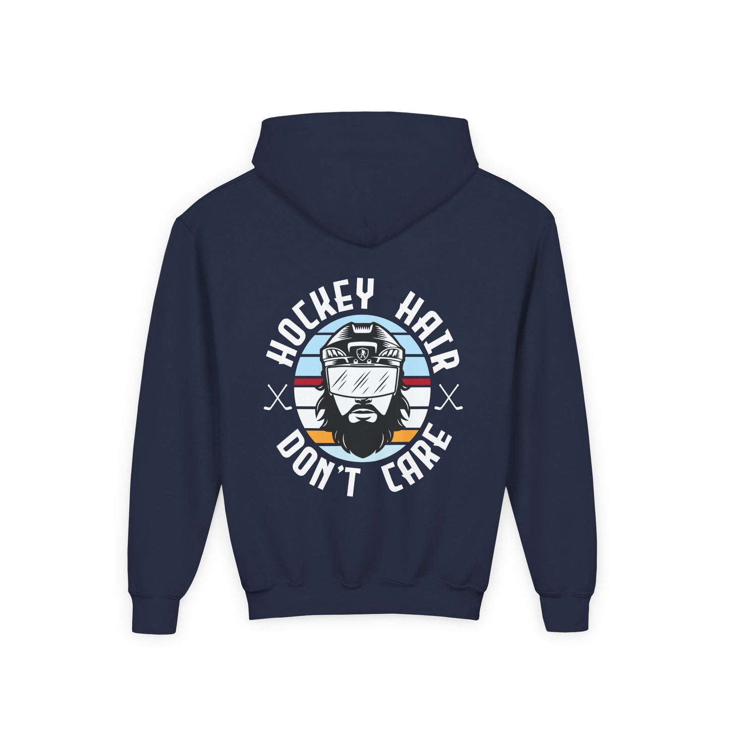 Kids Hockey Hair Hoodie