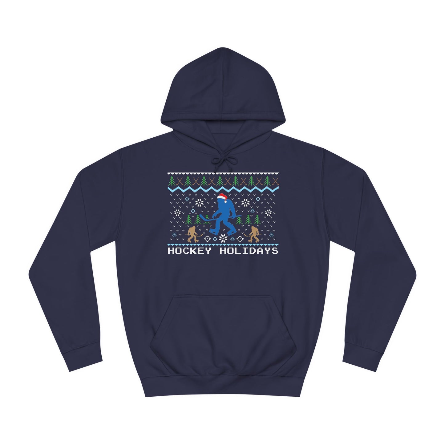 Hockey Holidays Ugly Sweater Hoodie