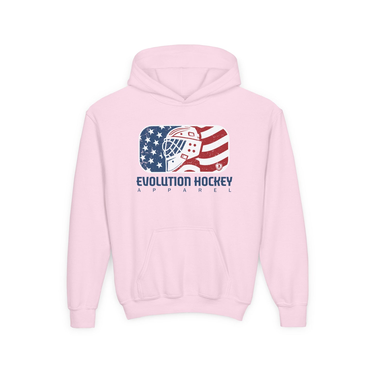 Kids USA Flag Goalie Helmet Hoodie
