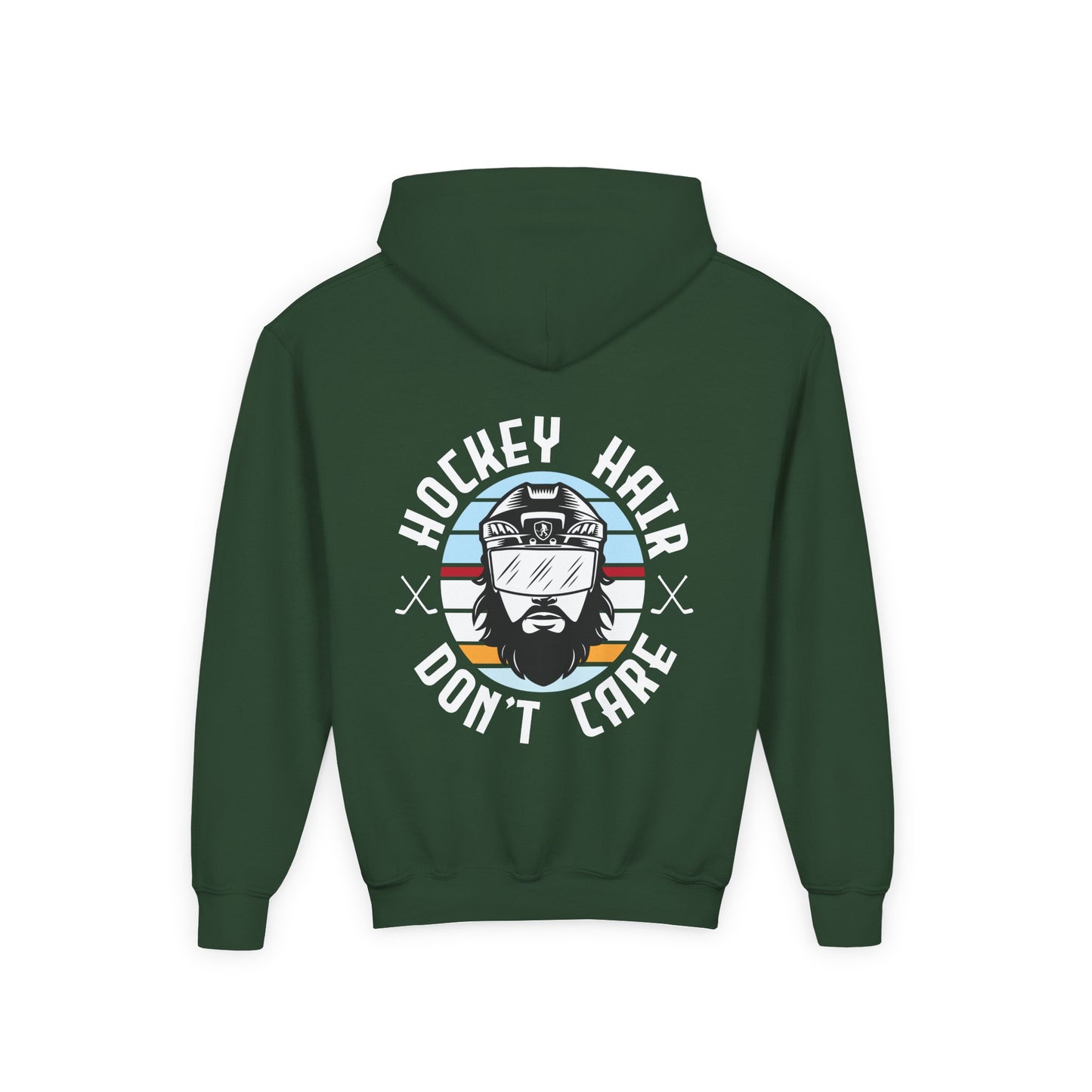 Kids Hockey Hair Hoodie
