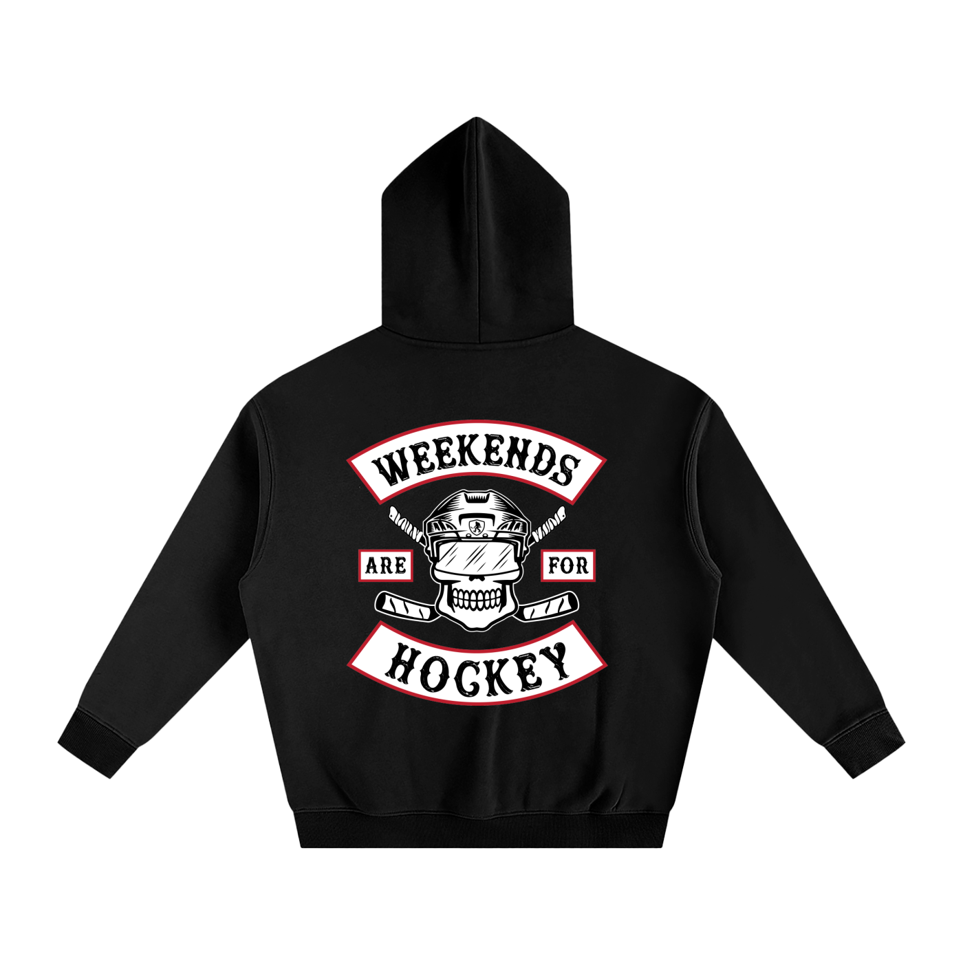 Weekends are for Hockey Oversized Hoodie