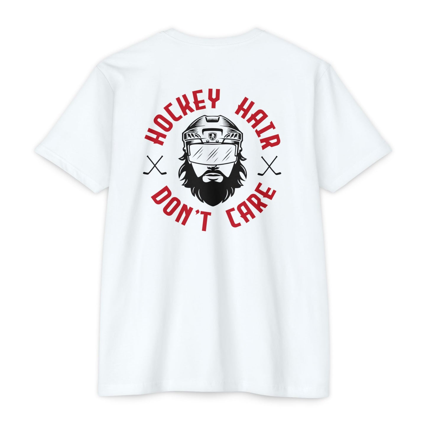 Hockey Hair Don't Care Tee