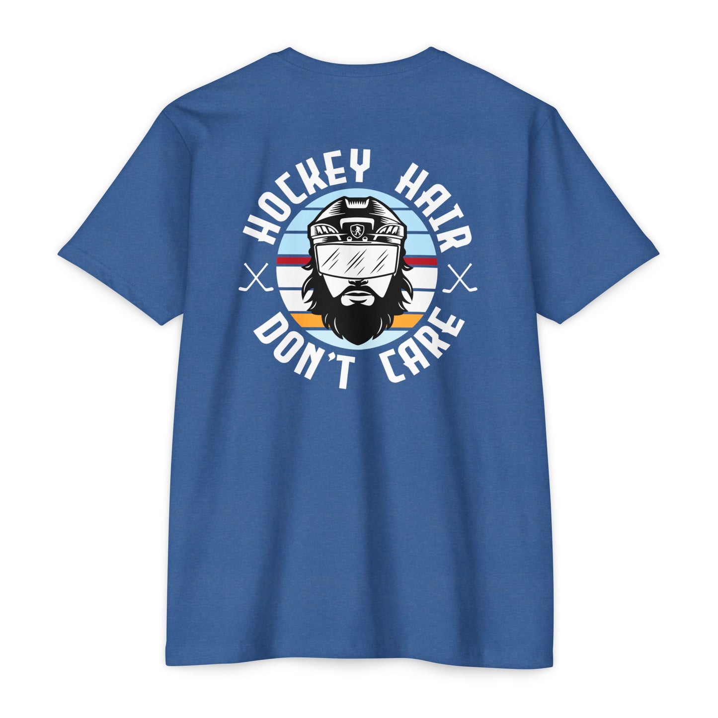 Hockey Hair Don't Care Tee