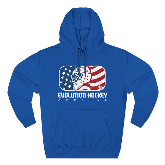USA Flag Goalie Helmet Hoodie