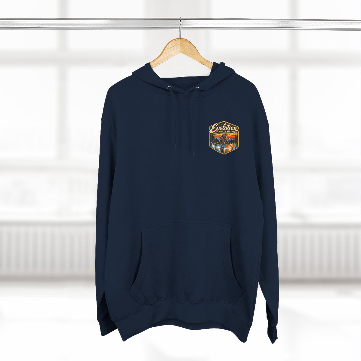 Big Foot Pond Hockey Hoodie