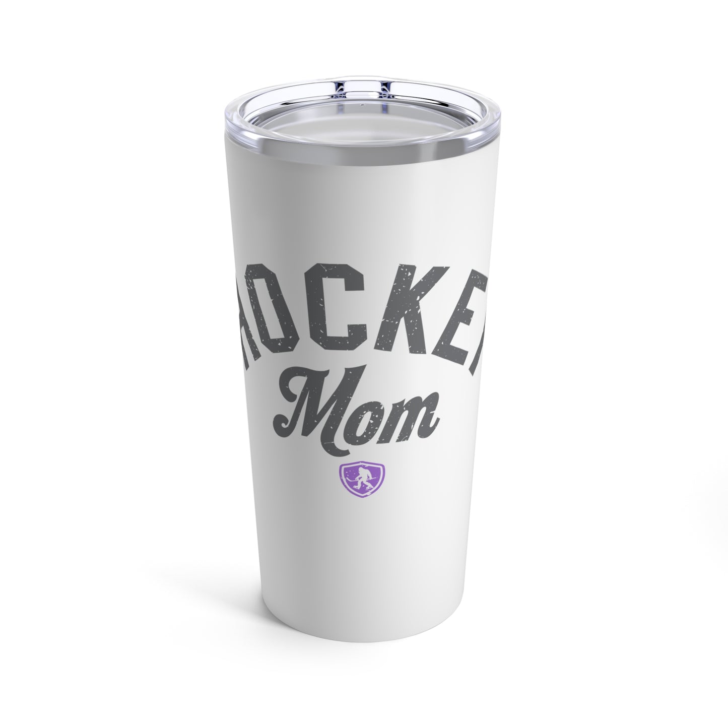 Hockey Mom Tumbler White