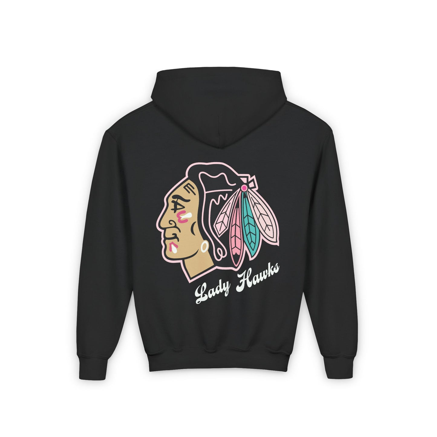 Kids Lady Hawks Hoodie
