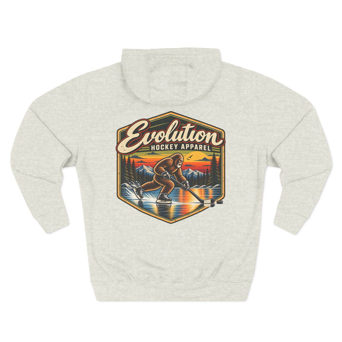 Big Foot Pond Hockey Hoodie