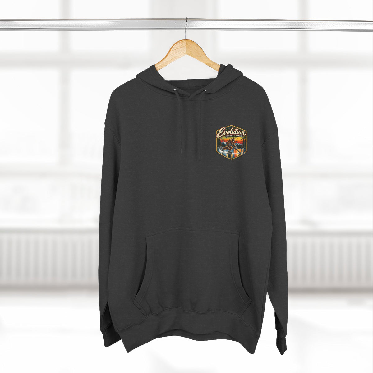 Big Foot Pond Hockey Hoodie