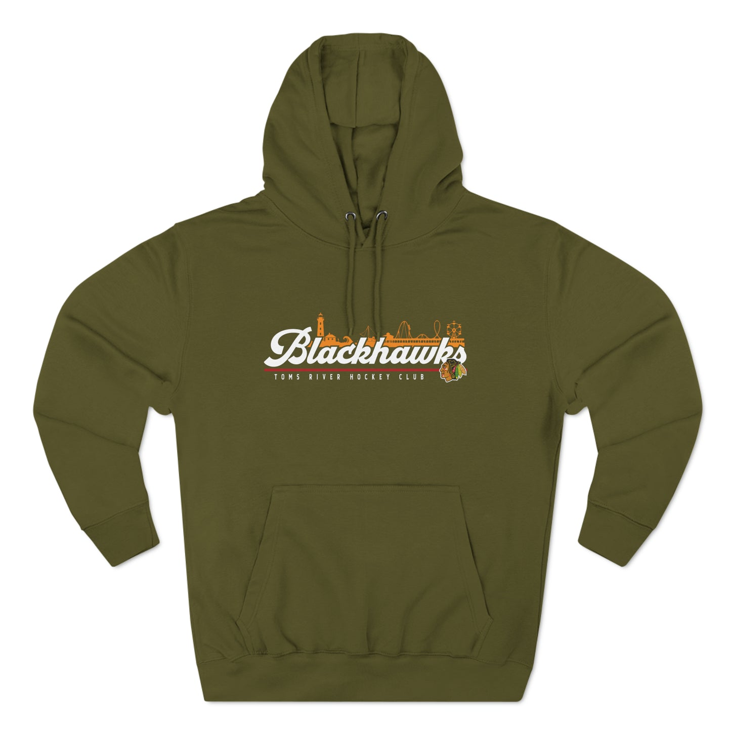 Toms River Blackhawks Shore Skyline Hoodie