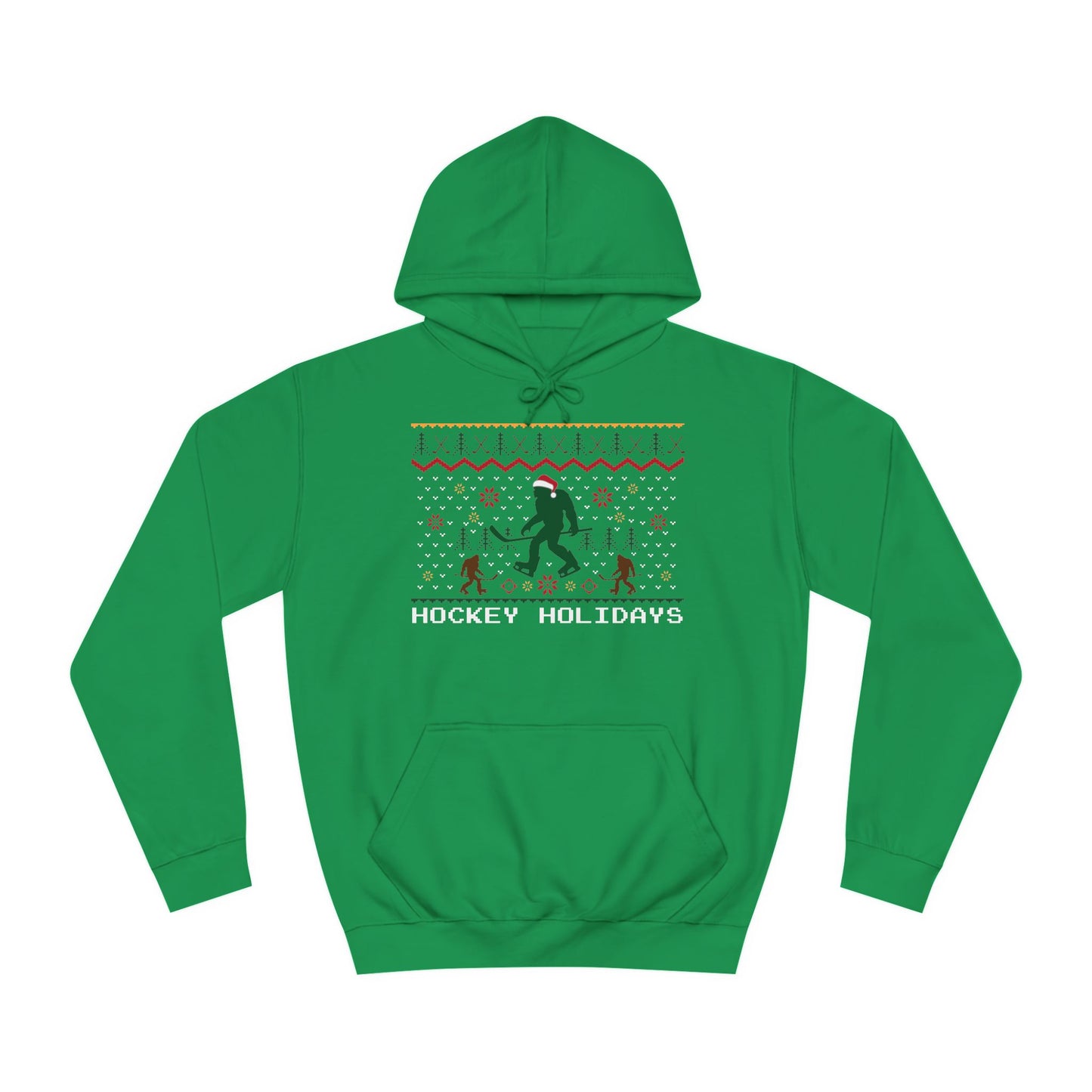 Hockey Holidays Ugly Sweater Hoodie