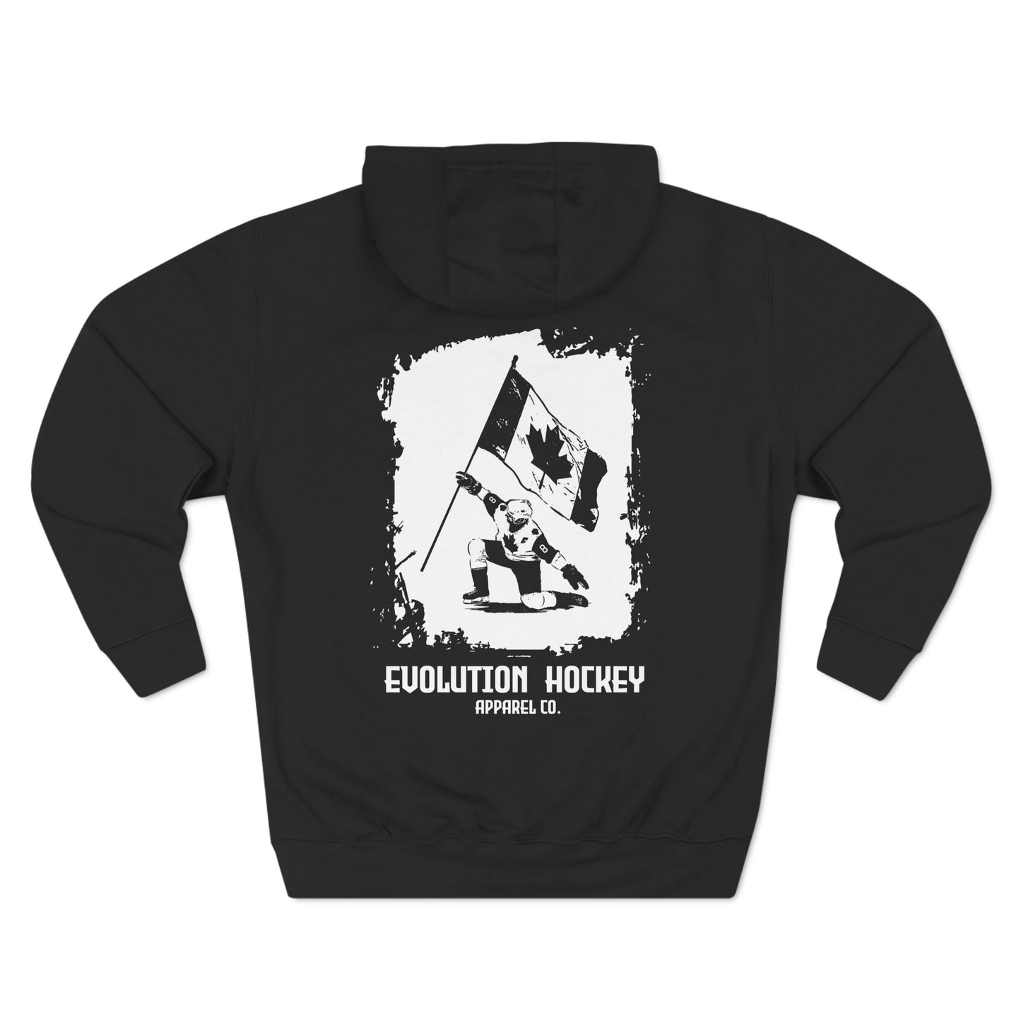 Evolution Hockey Skater Canadian Flag Hoodie