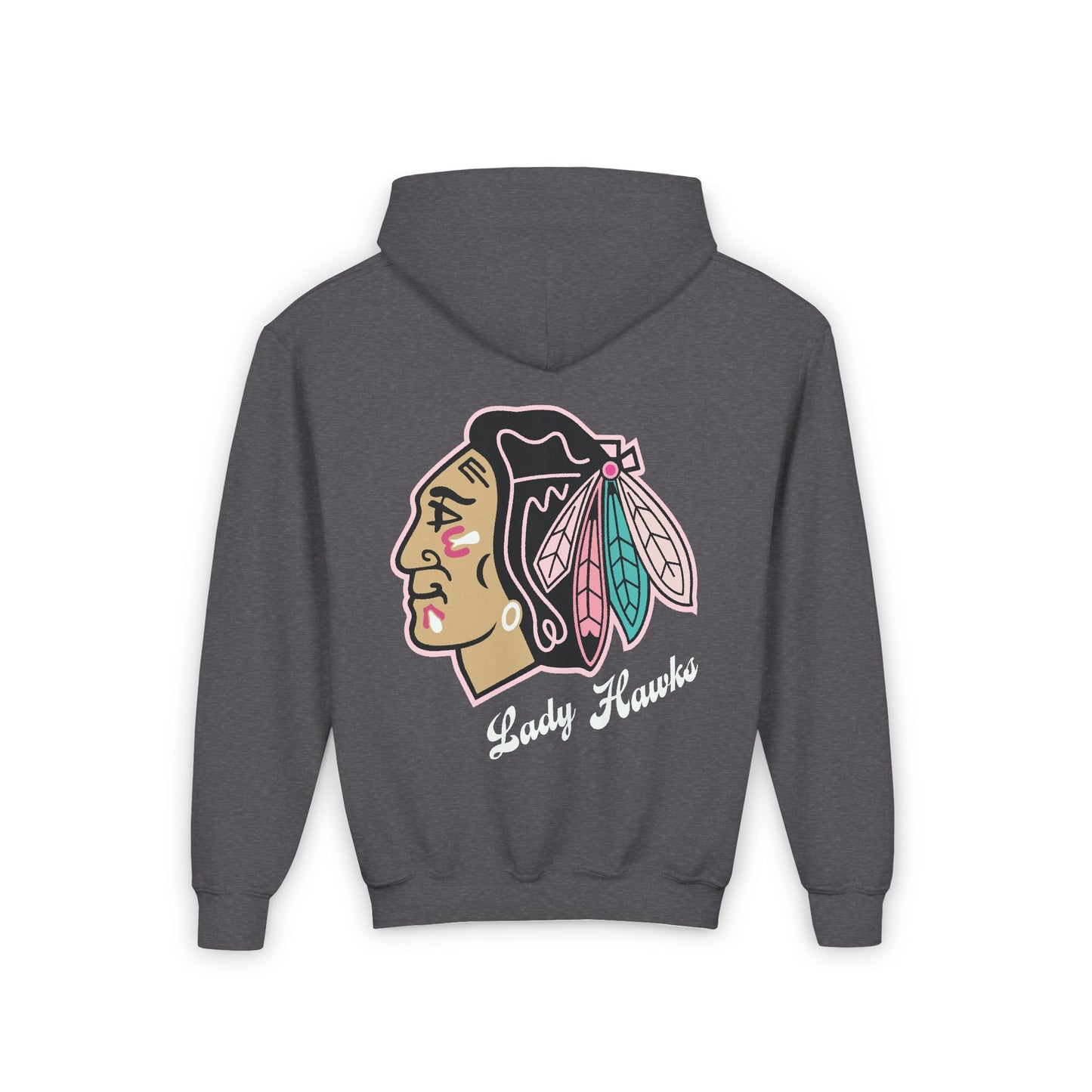 Kids Lady Hawks Hoodie