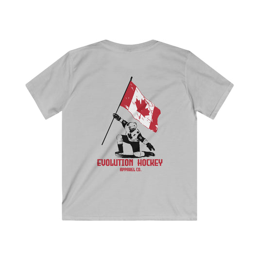 Kids Skater Canadian Flag Tee