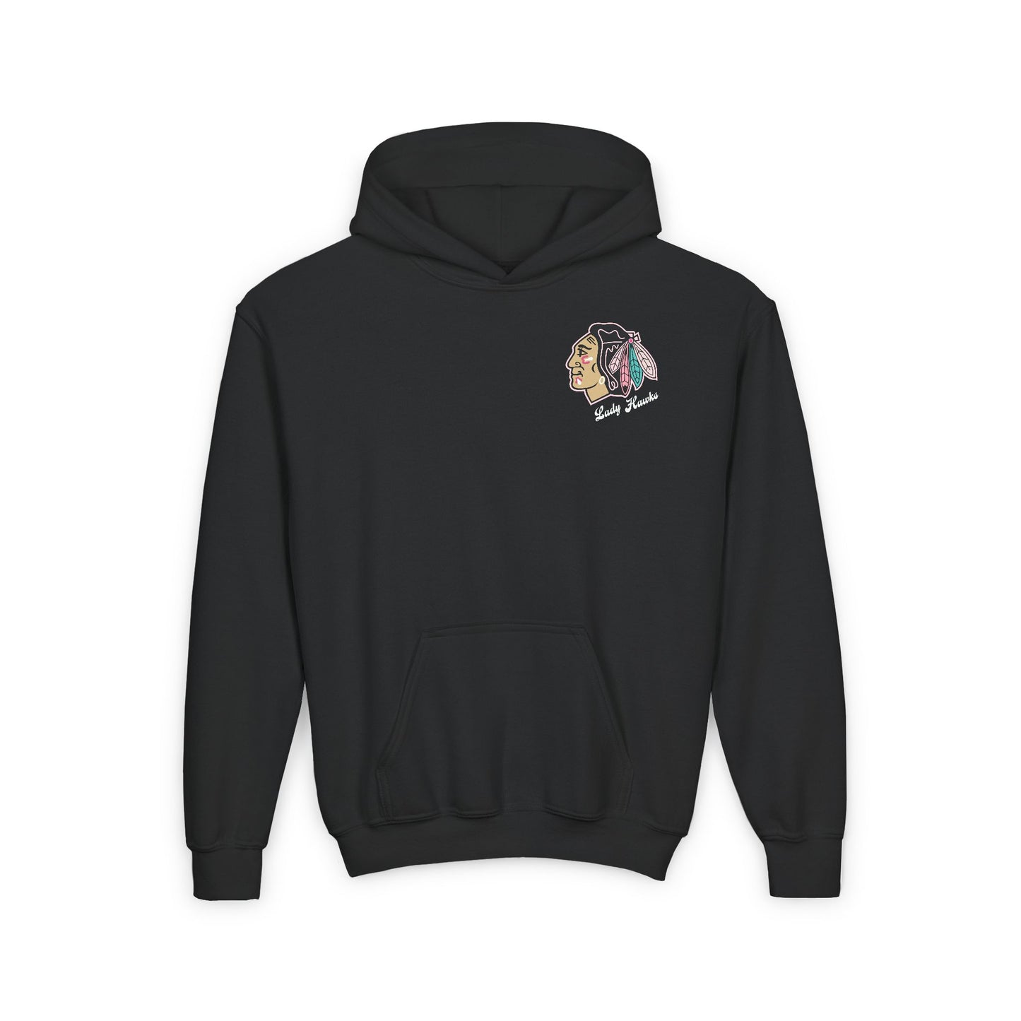 Kids Lady Hawks Hoodie
