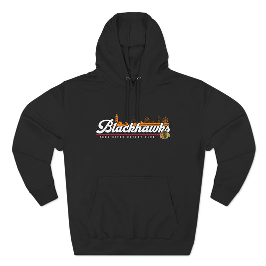 Toms River Blackhawks Shore Skyline Hoodie