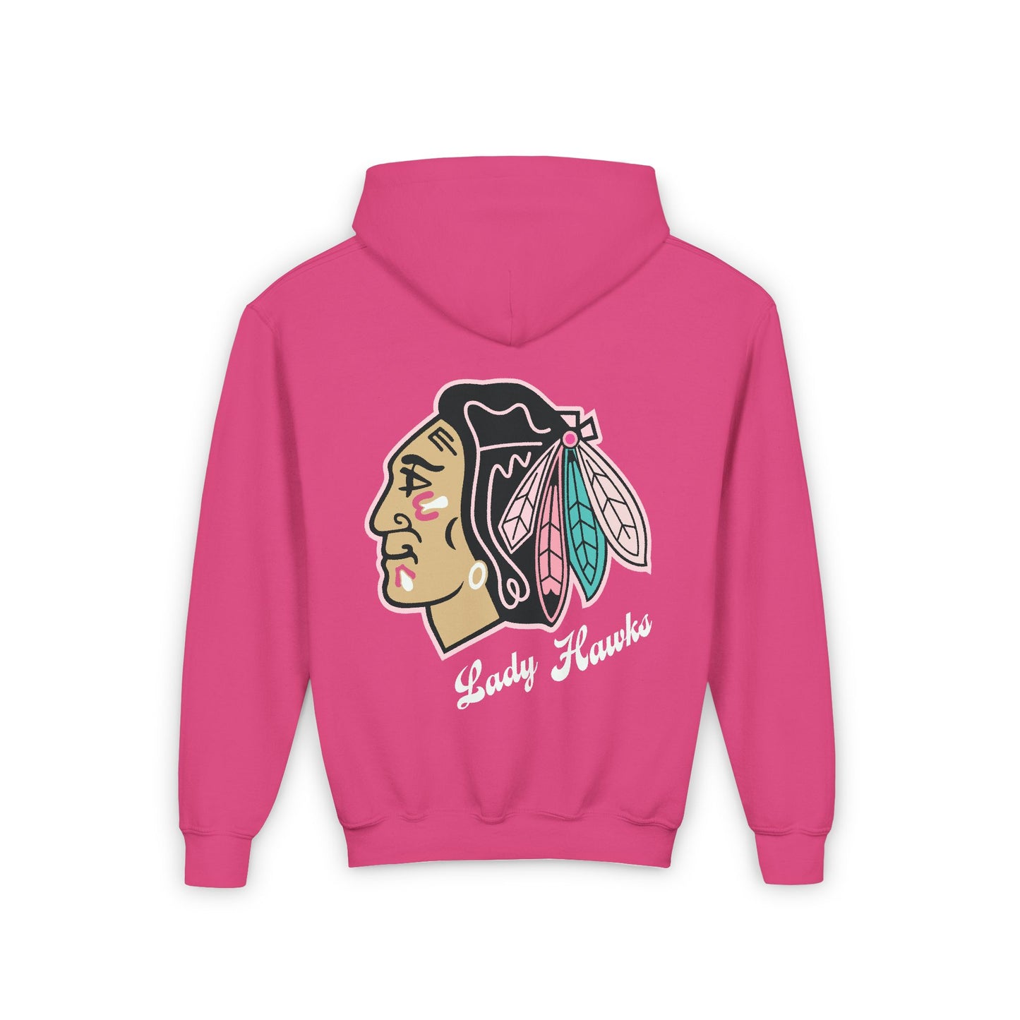 Kids Lady Hawks Hoodie