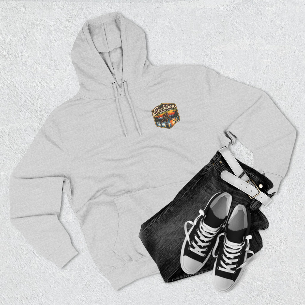 Big Foot Pond Hockey Hoodie