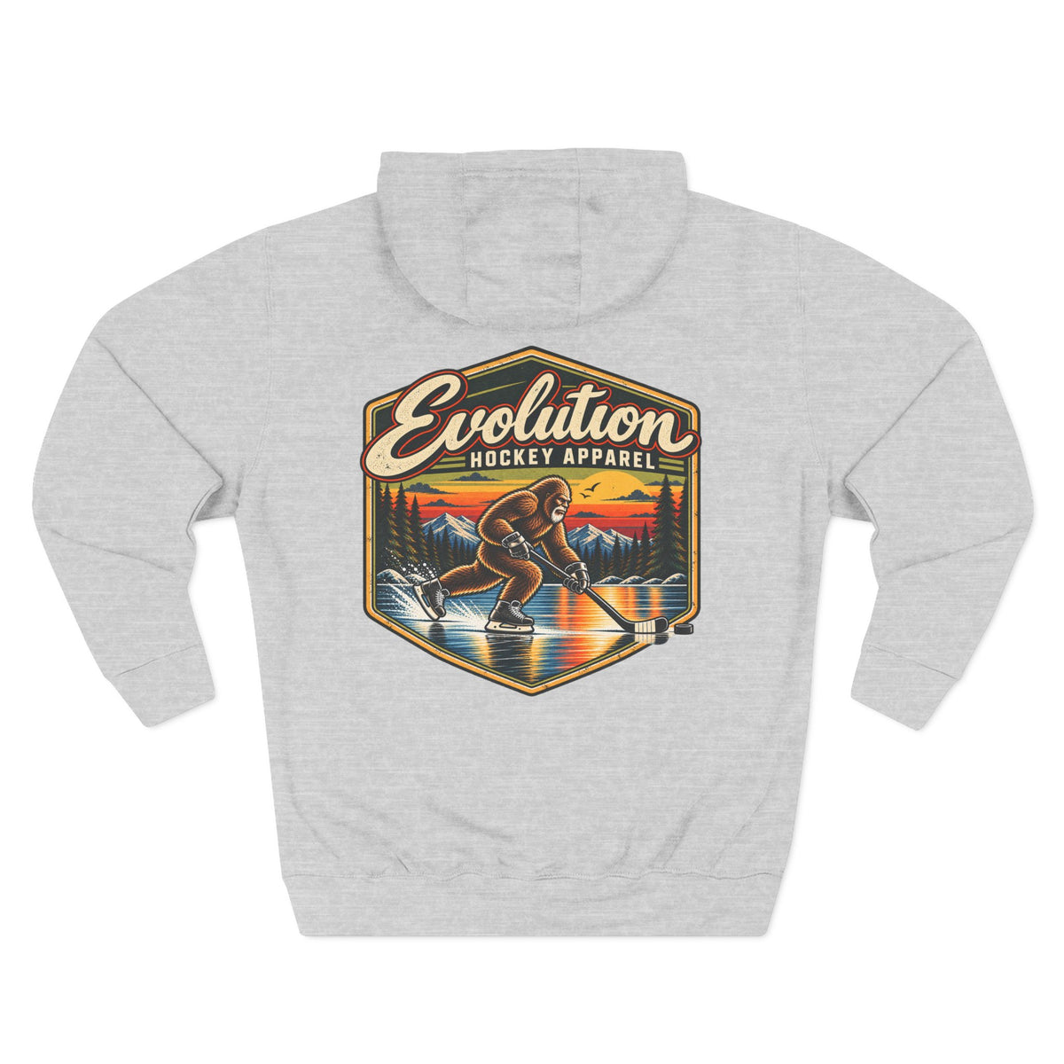 Big Foot Pond Hockey Hoodie