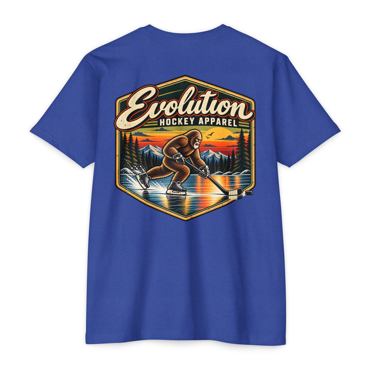 Big Foot Pond Hockey Tee