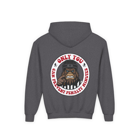 Kids Only You Can Prevent Penalty Minutes Hoodie