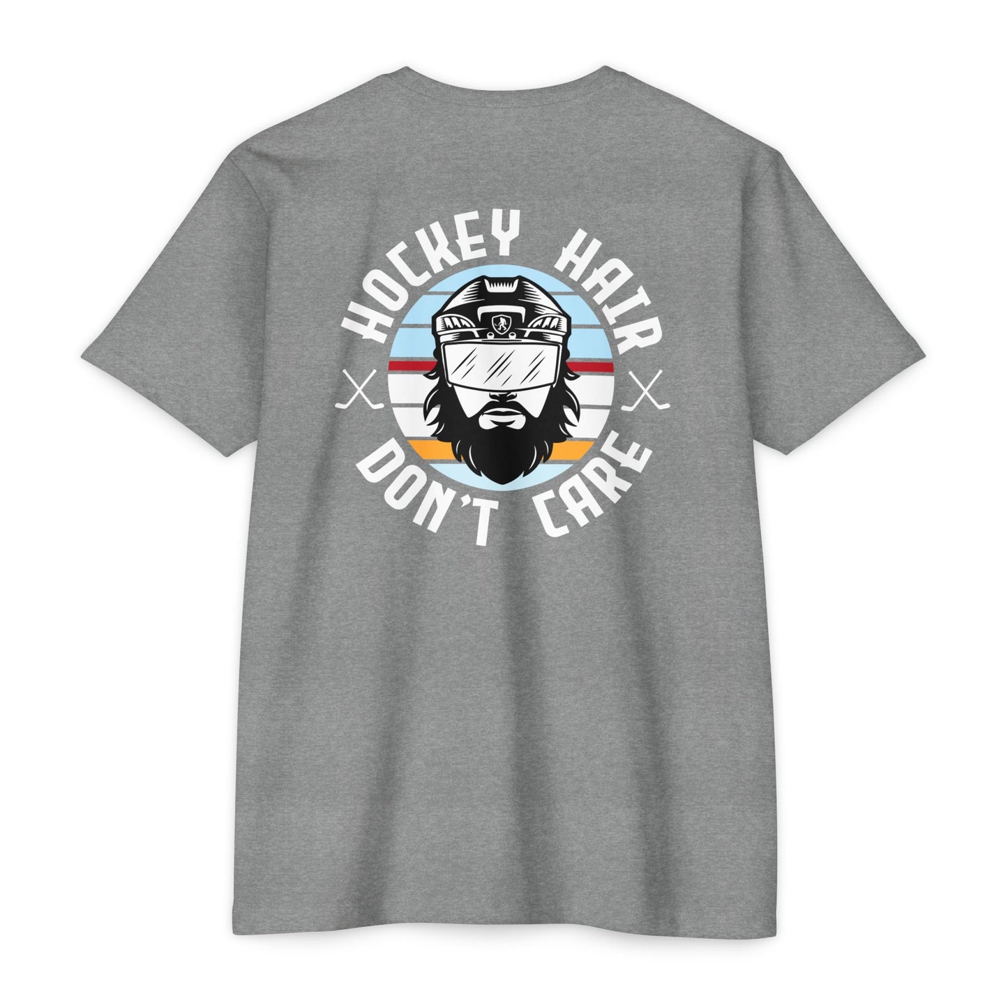 Hockey Hair Don't Care Tee