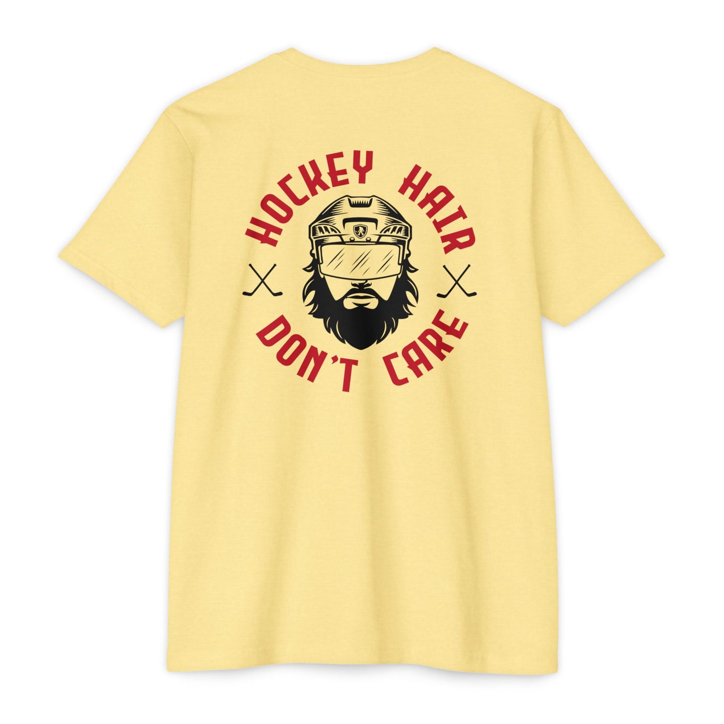 Hockey Hair Don't Care Tee