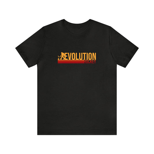 Womens Evolution Hockey 80's Retro T-Shirt