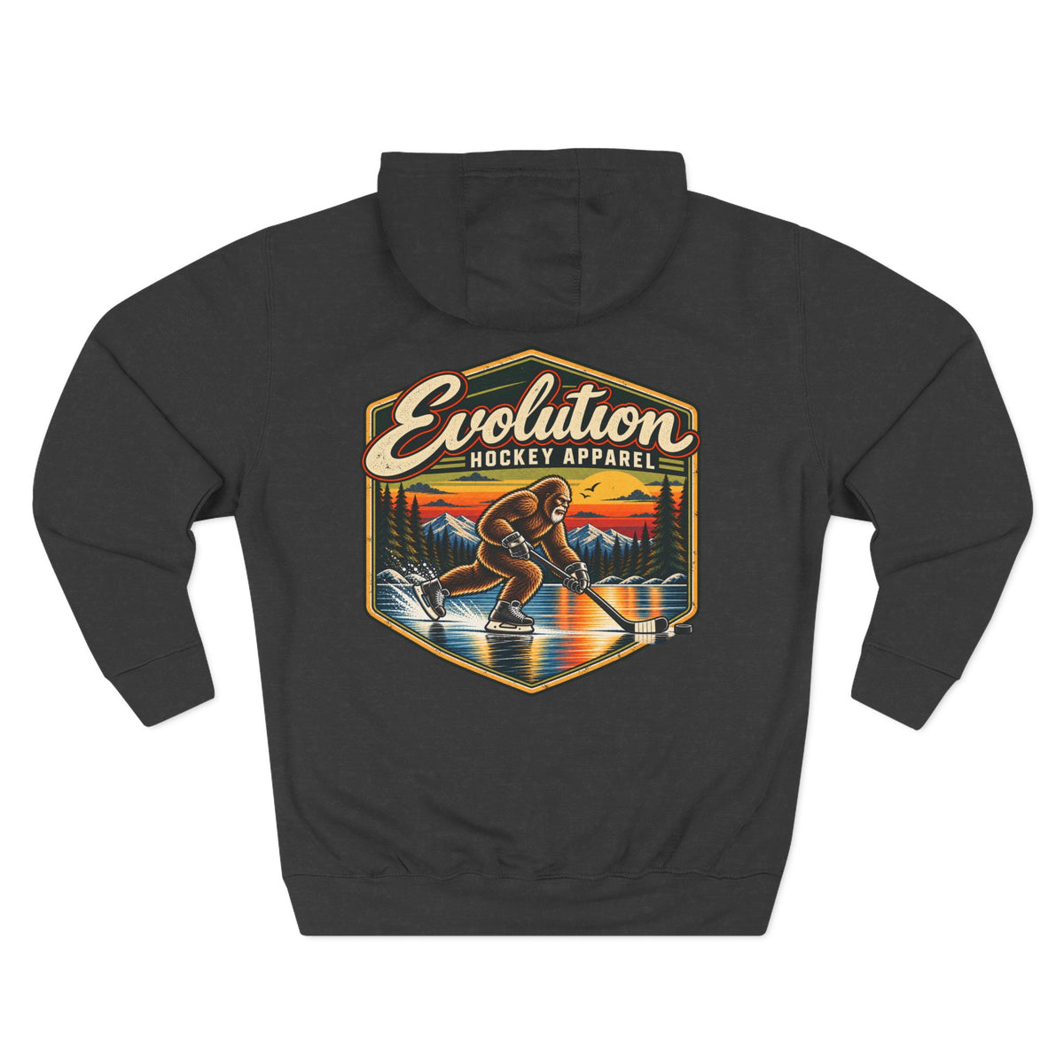 Big Foot Pond Hockey Hoodie