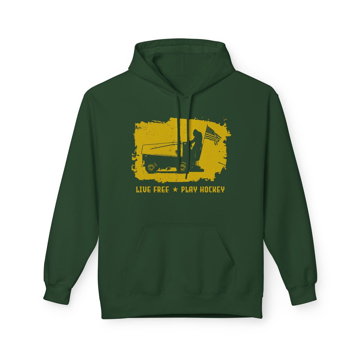 Live Free Hoodie Front Graphic