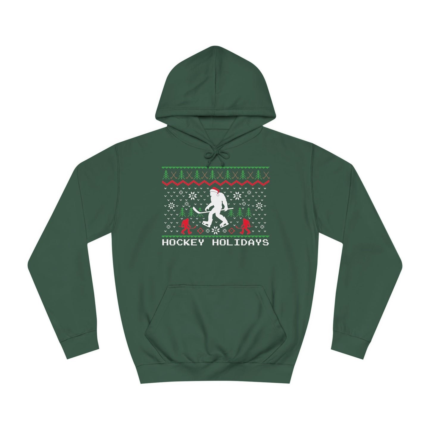 Hockey Holidays Ugly Sweater Hoodie
