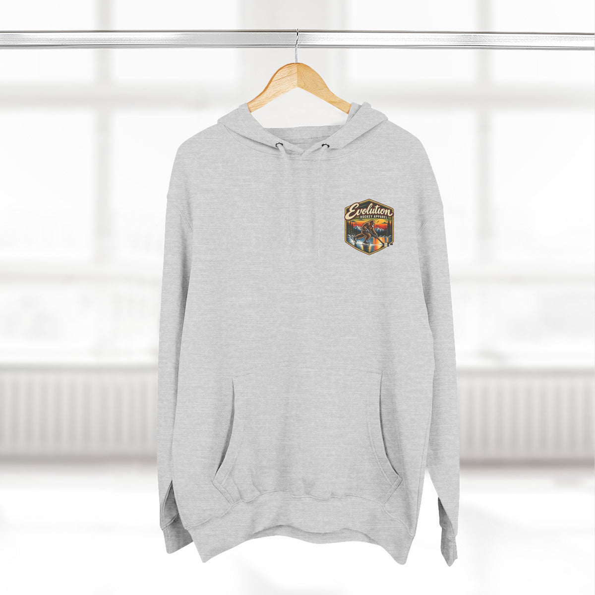 Big Foot Pond Hockey Hoodie