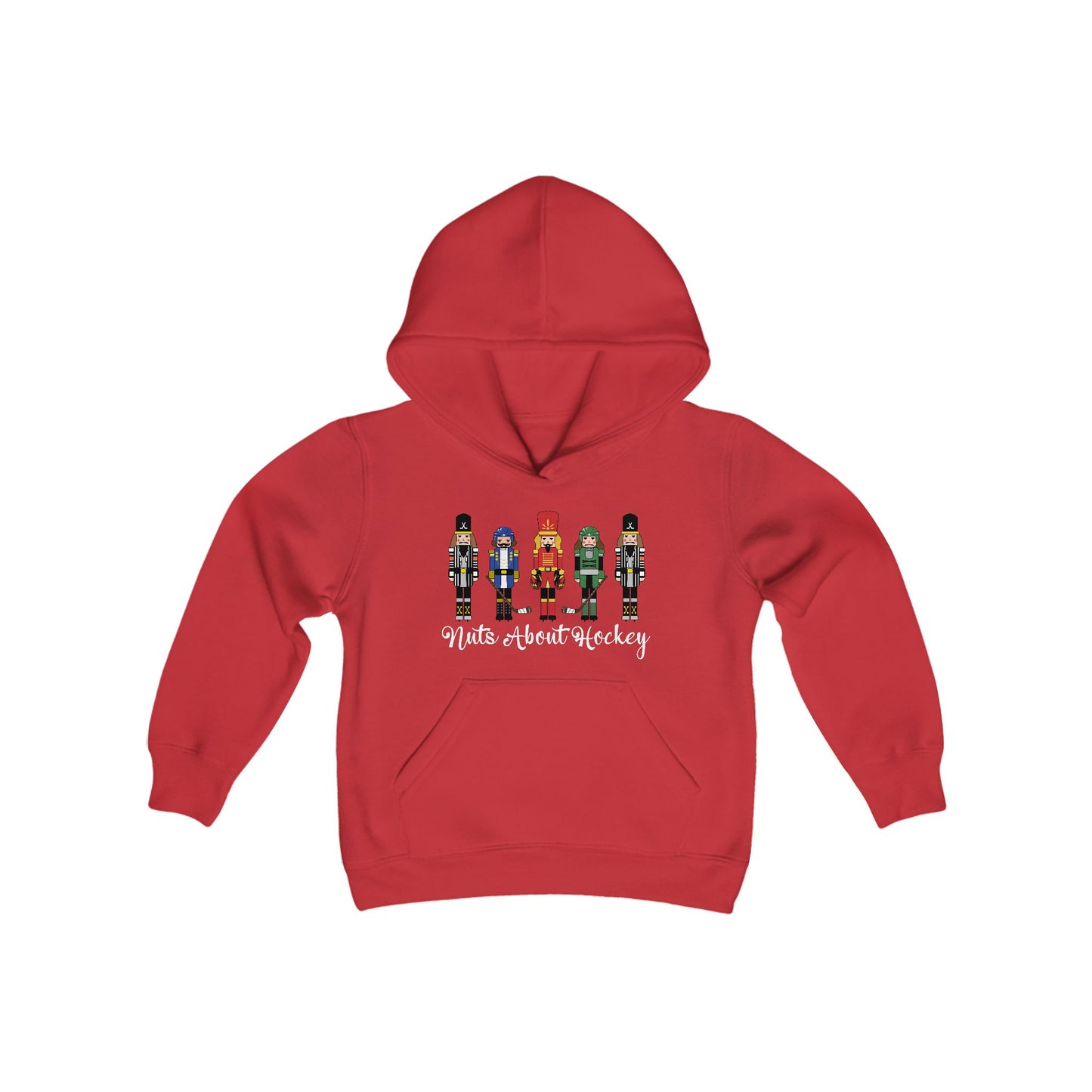 Kids Nuts About Hockey Hoodie