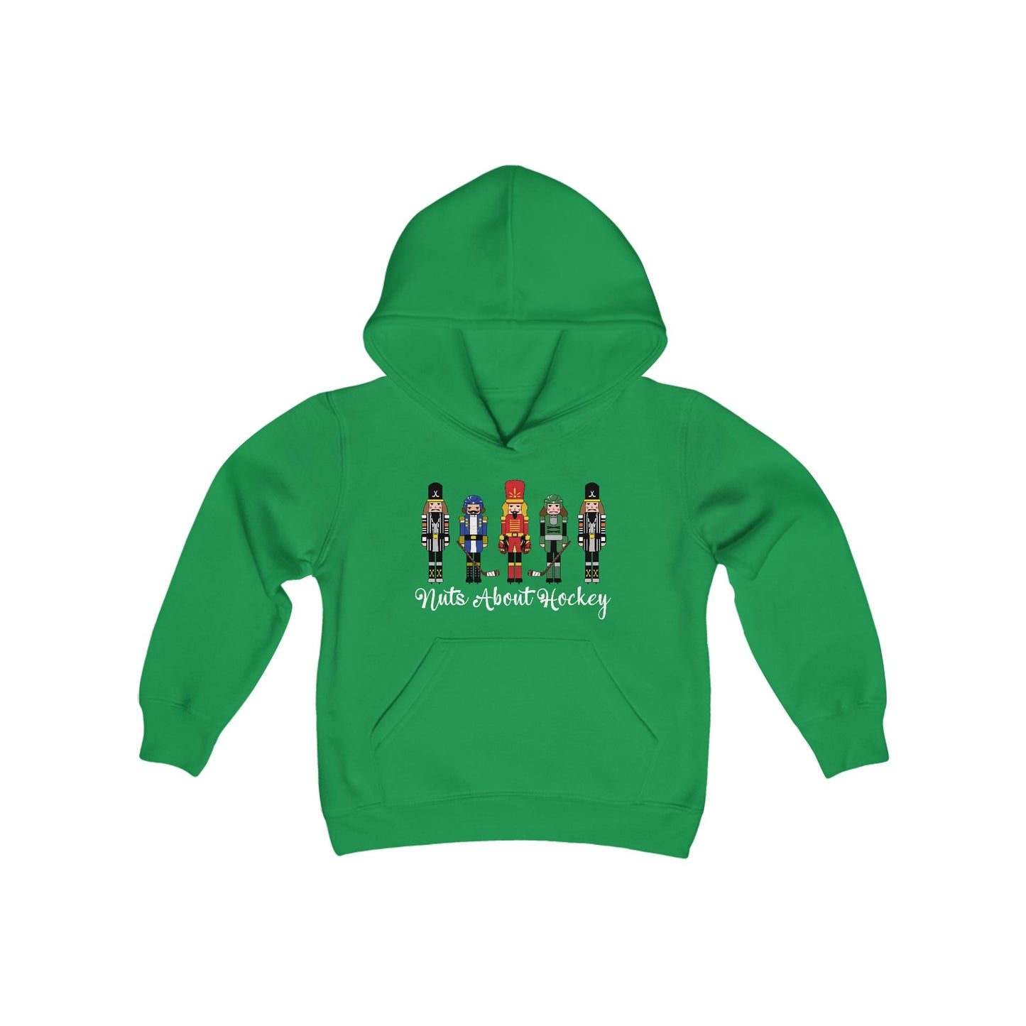 Kids Nuts About Hockey Hoodie