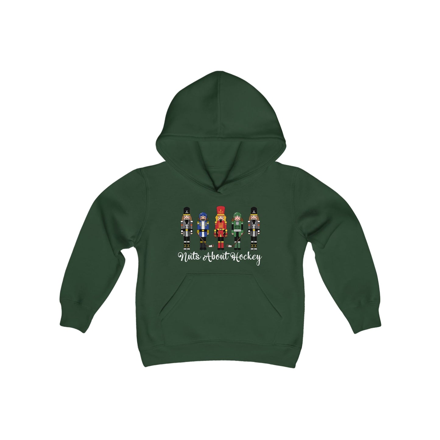 Kids Nuts About Hockey Hoodie