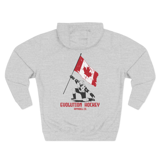 Skater Canadian Flag Hoodie