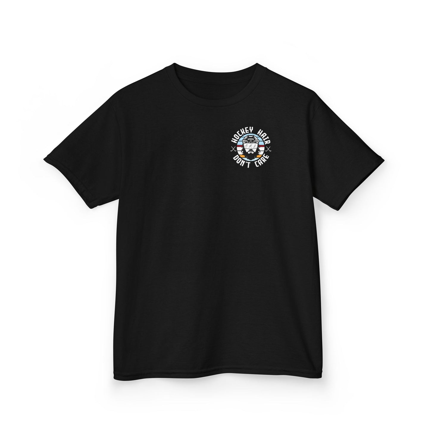 Kids Hockey Hair Tee