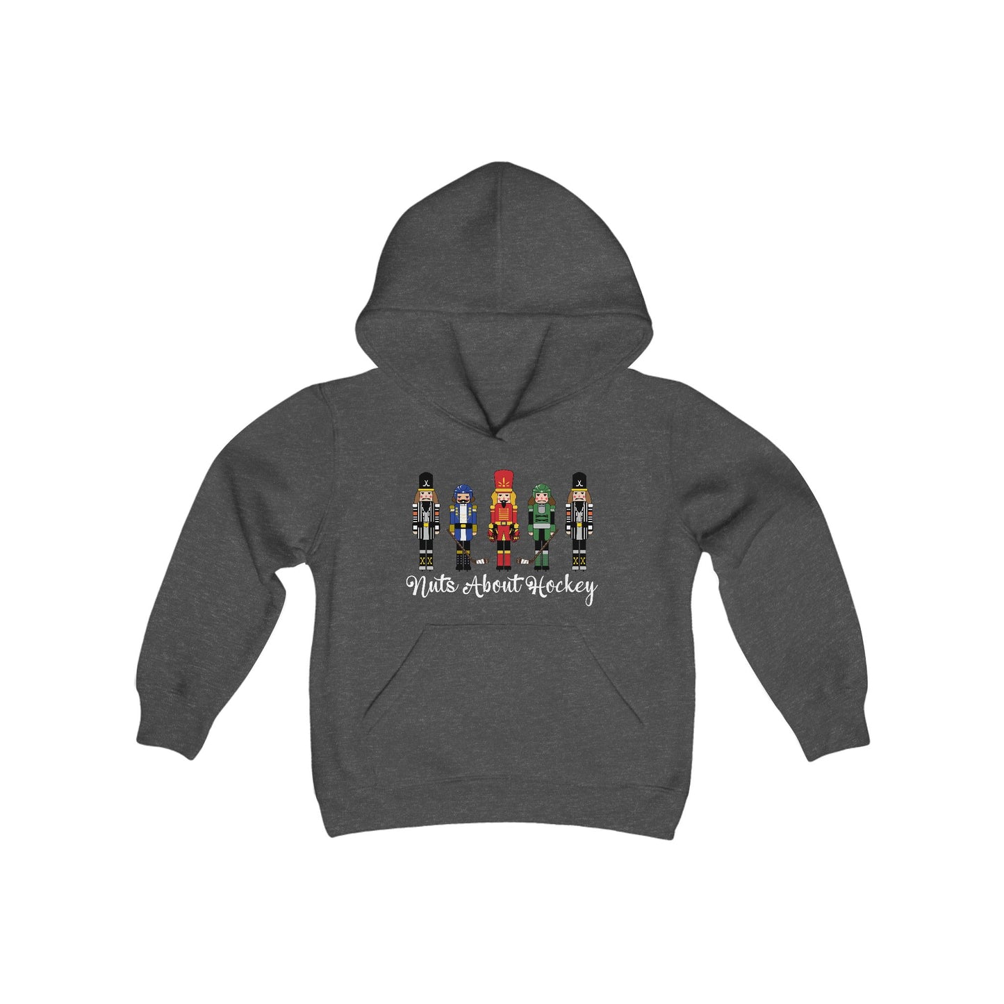 Kids Nuts About Hockey Hoodie