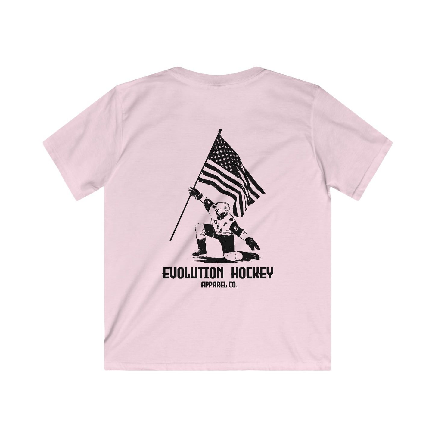 Kids Skater USA Flag Tee