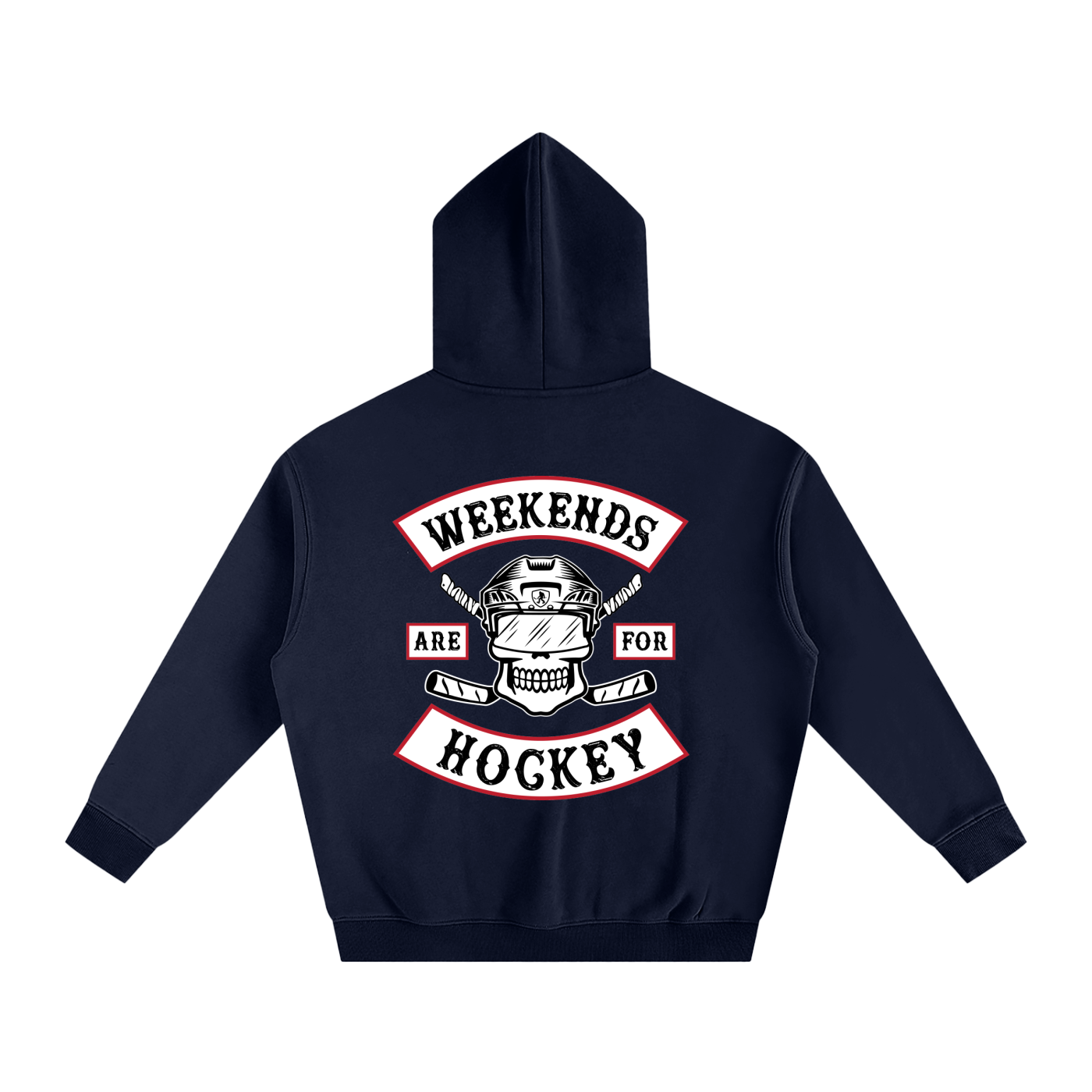 Weekends are for Hockey Oversized Hoodie