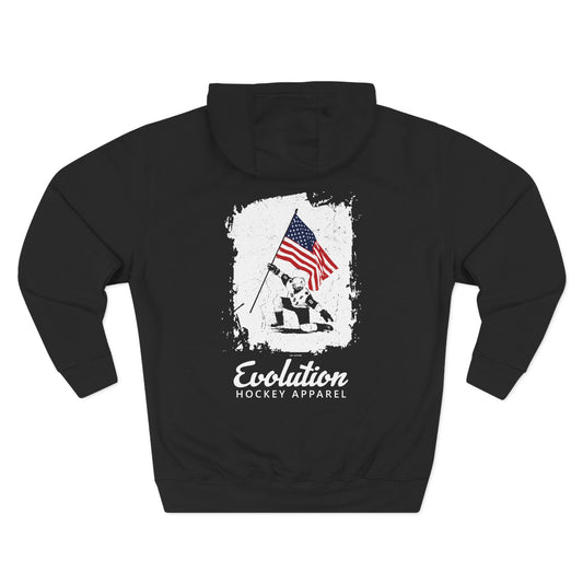 USA Skater Flag Hoodie