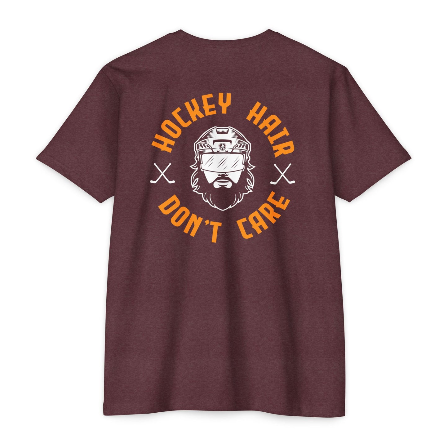 Hockey Hair Don't Care Tee