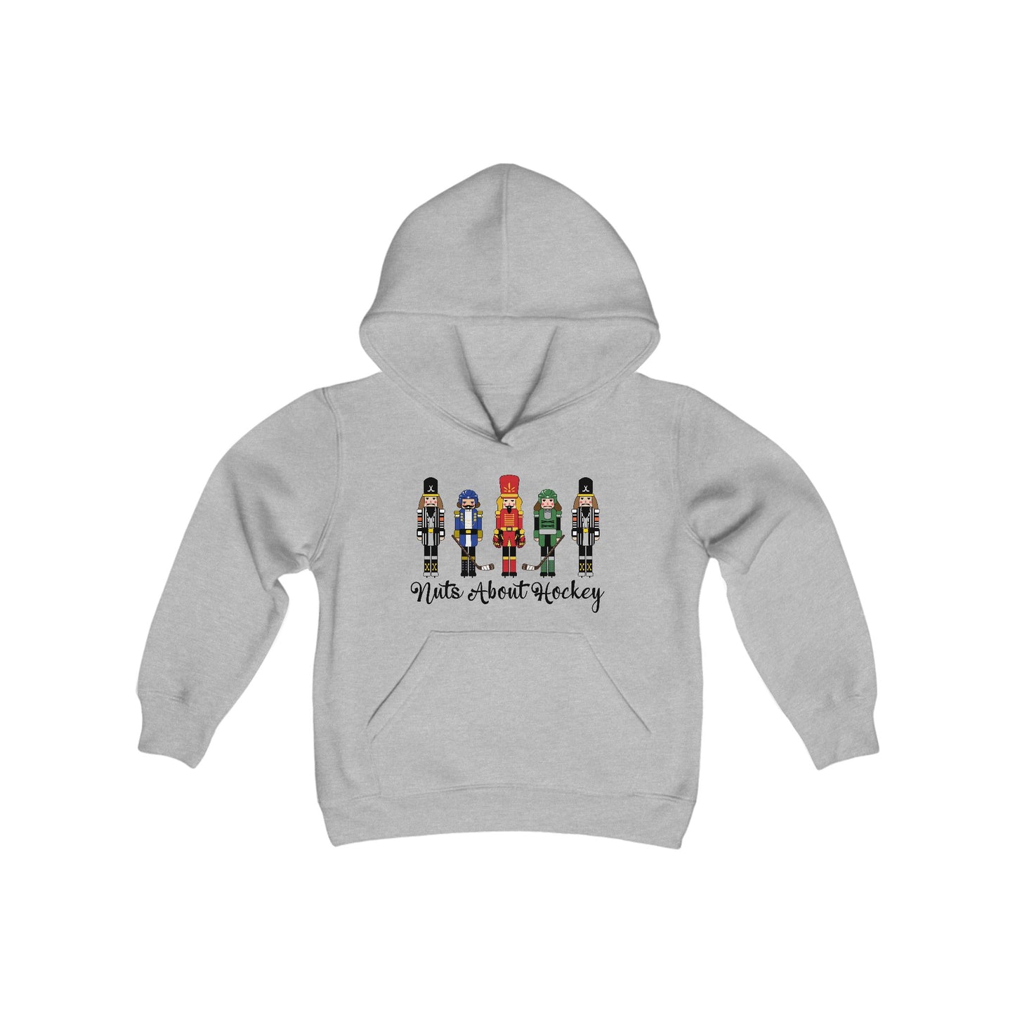 Kids Nuts About Hockey Hoodie