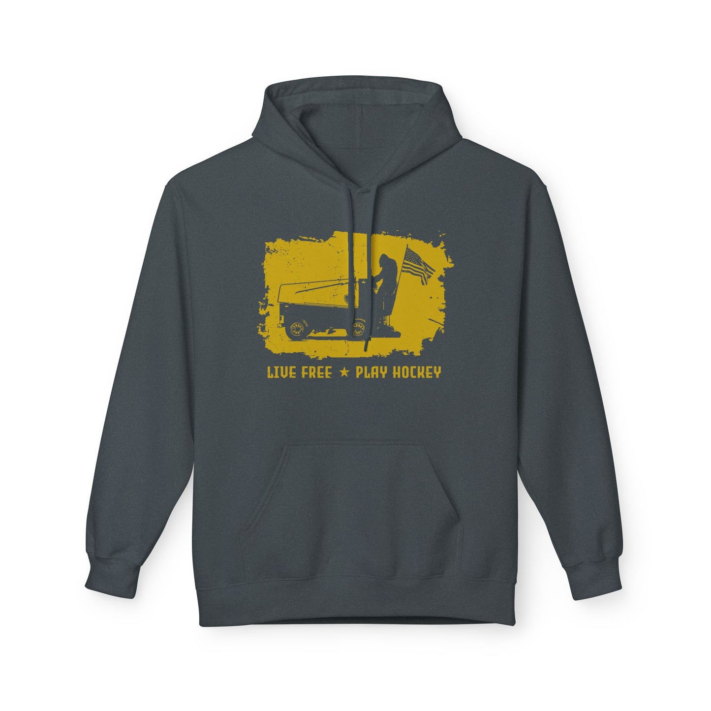 Live Free Hoodie Front Graphic